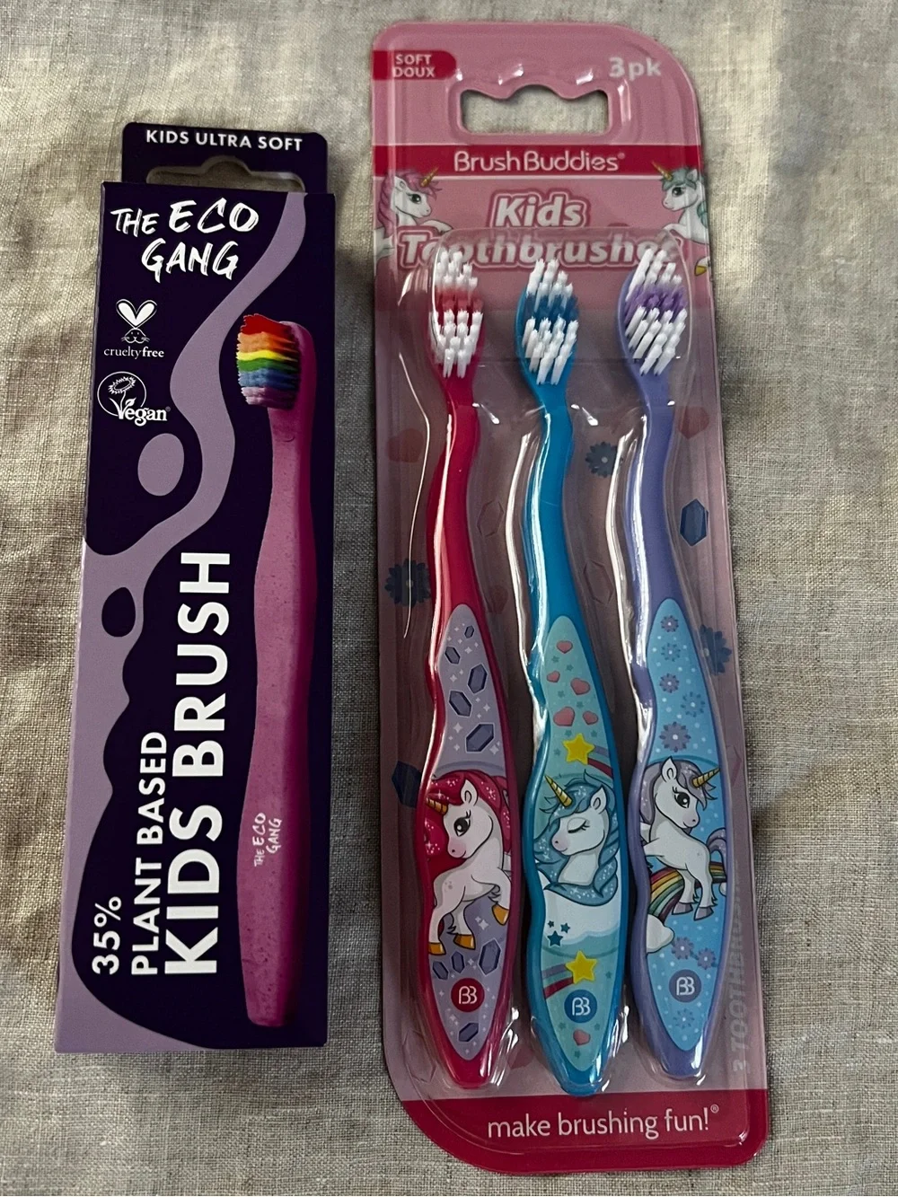 Brushbuddies Anticavity Fluoride Toothpaste Kids Bundle Toothbrushes